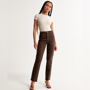 Abercrombie brown jeans